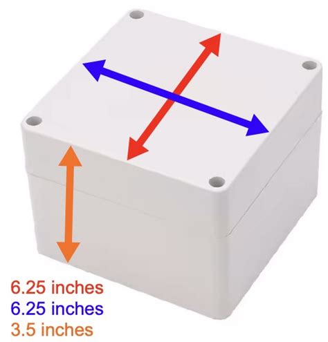 6 x 6 x 6 junction box pvc surface mounted|6x6 weatherproof junction box.